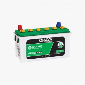 Okaya ST040H 40 Ah Solar Battery 36 Months Warranty