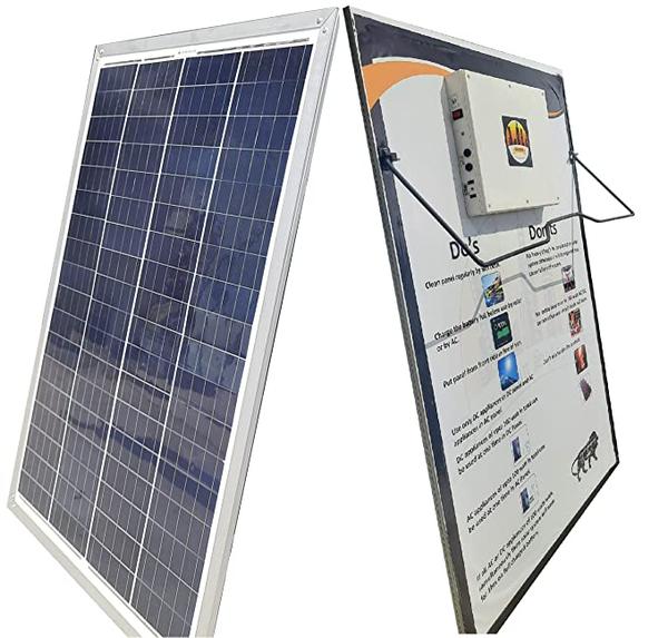 AC SOLAR PANEL EXTRA DOUBLE BATTERY