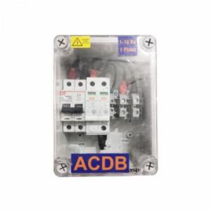 Solar AC Distribution Box (ACDB) 1 to 6 KW Single Phase