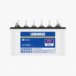 LUMINOUS 40Ah 12VOLT TUBULAR BATTERY