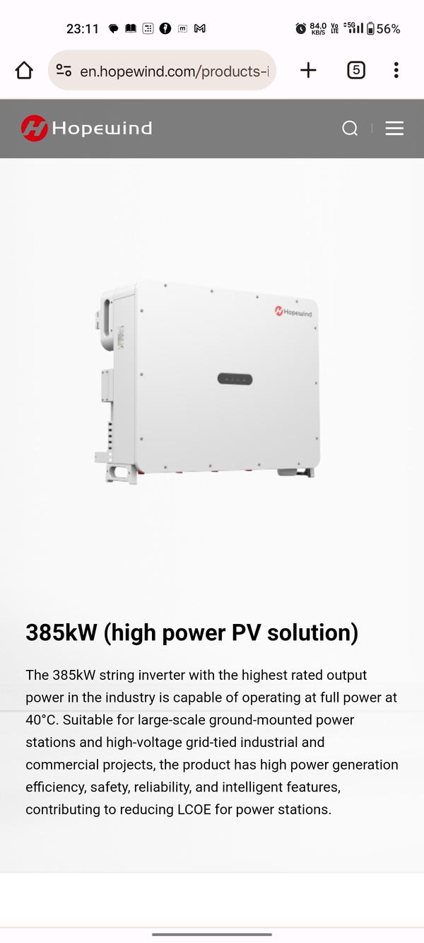 HSHV385K-D01 -Residential and C&I string inverters